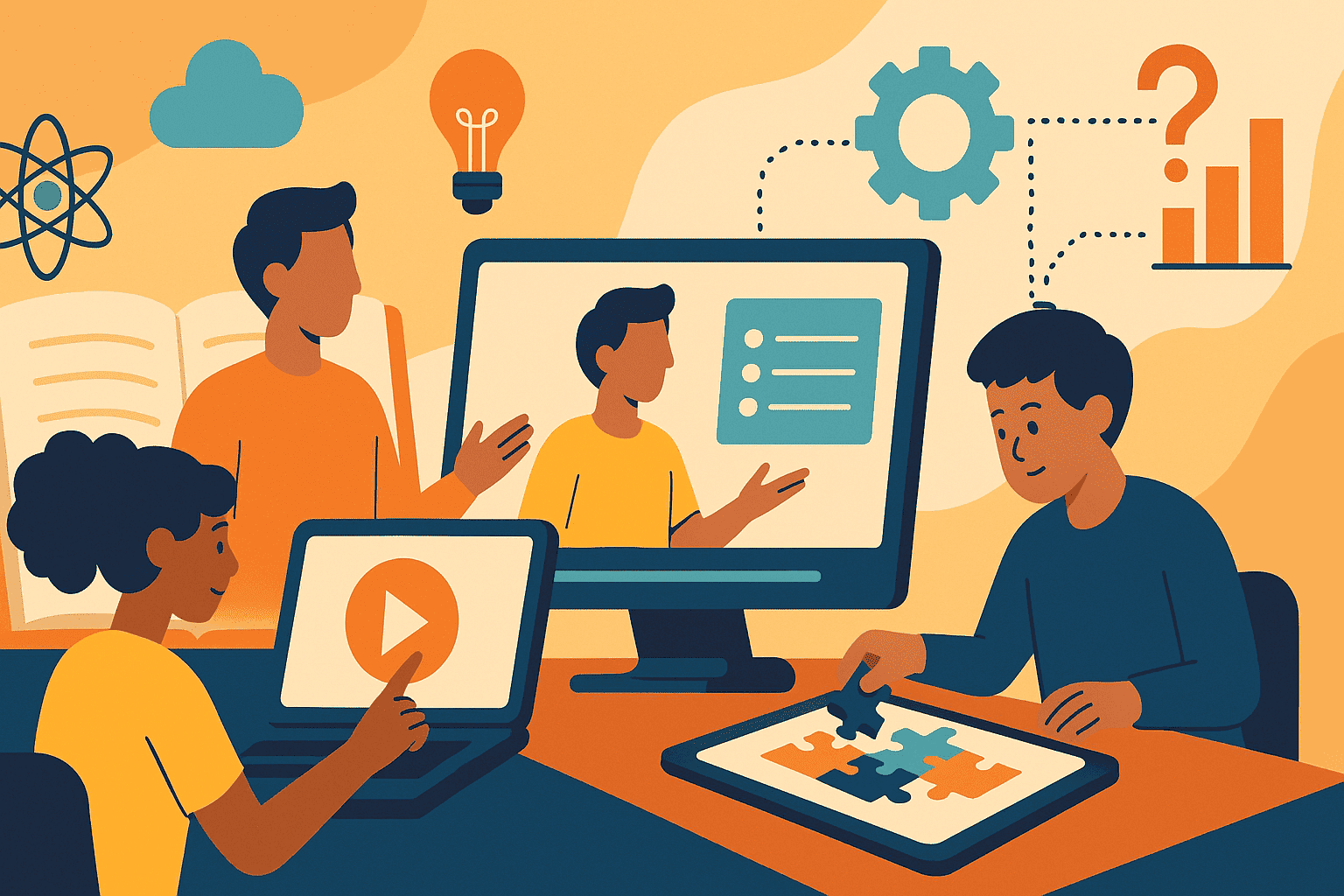 Más allá del texto: el futuro de la educación interactiva